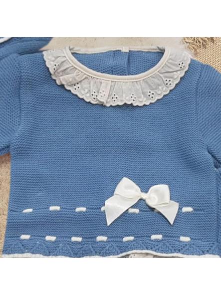 Conjunto de lana primera puesta GLORY azul azafata 27104 [1]