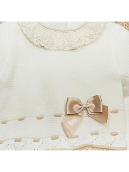 Conjunto de lana primera puesta GLORY crudo 27104 [1]