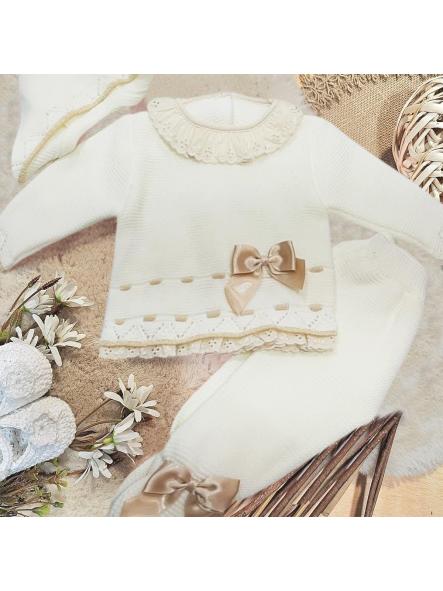 Conjunto de lana primera puesta GLORY crudo 27104 [0]