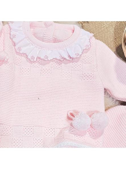 Conjunto de lana primera puesta GLORY rosa 27105 [1]