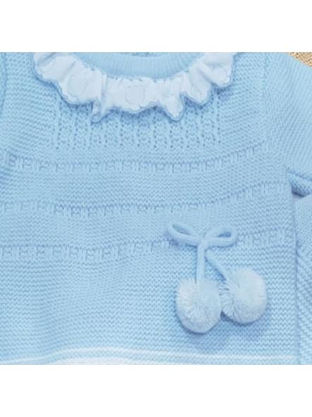 Conjunto de lana primera puesta GLORY azul celeste 27109 [1]