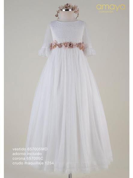 Vestido de Comunión 2027 Amaya modelo 657005MD [3]
