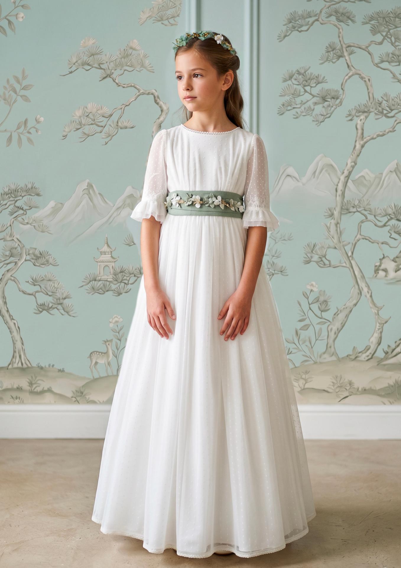 Vestido de Comunión 2027 Amaya modelo 657010MD