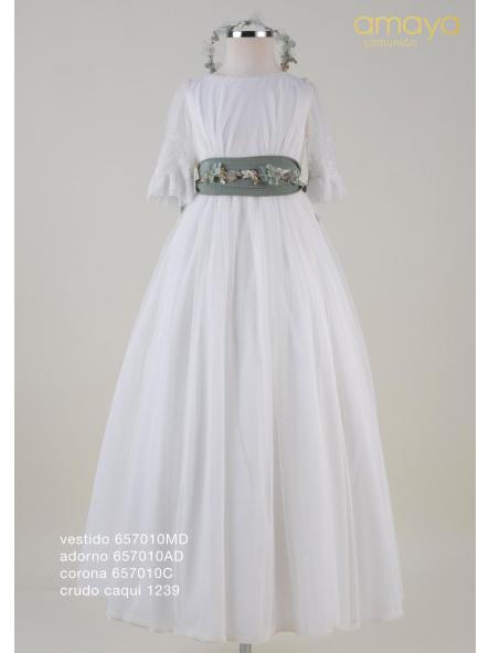 Vestido de Comunión 2027 Amaya modelo 657010MD [5]