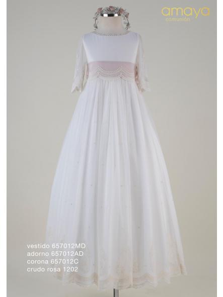 Vestido de Comunión 2027 Amaya modelo 657012MD [4]