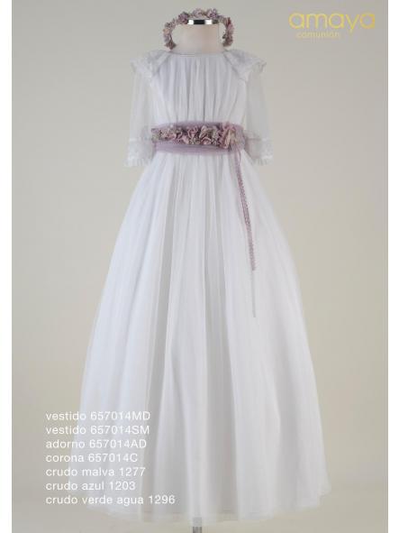 Vestido de Comunión 2027 Amaya modelo 657014MD [3]