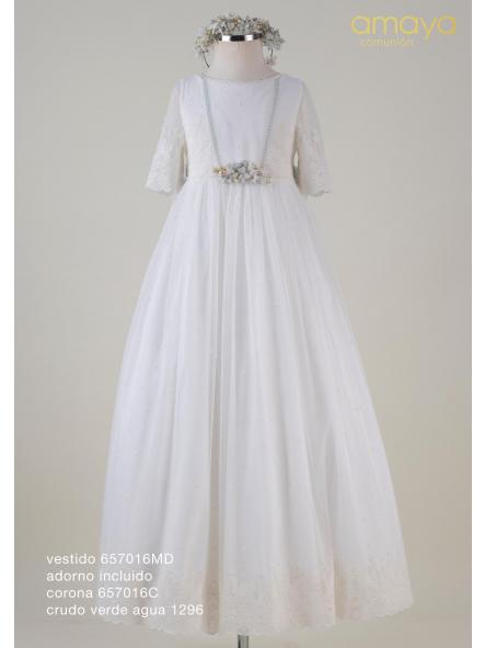 Vestido de Comunión 2027 Amaya modelo 657016MD [5]