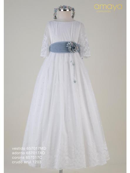 Vestido de Comunión 2027 Amaya modelo 657017MD [3]
