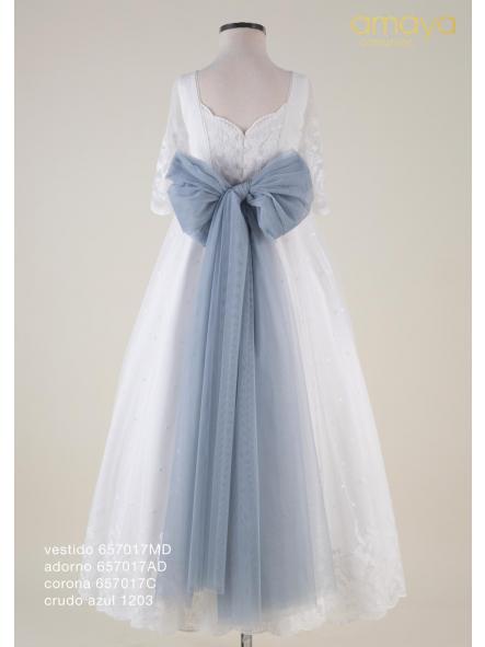 Vestido de Comunión 2027 Amaya modelo 657017MD [4]