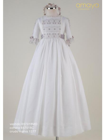 Vestido de Comunión 2027 Amaya modelo 657018MD [3]