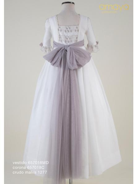 Vestido de Comunión 2027 Amaya modelo 657018MD [4]