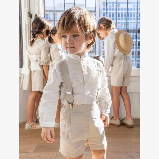 Traje de Bautizo para Nino Delfin Moda Infantil