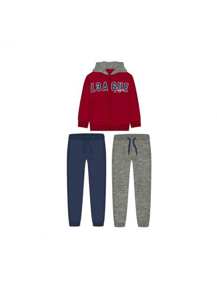 Chándal de dos pantalones para niño MAYORAL básico rojo 15-00907-064