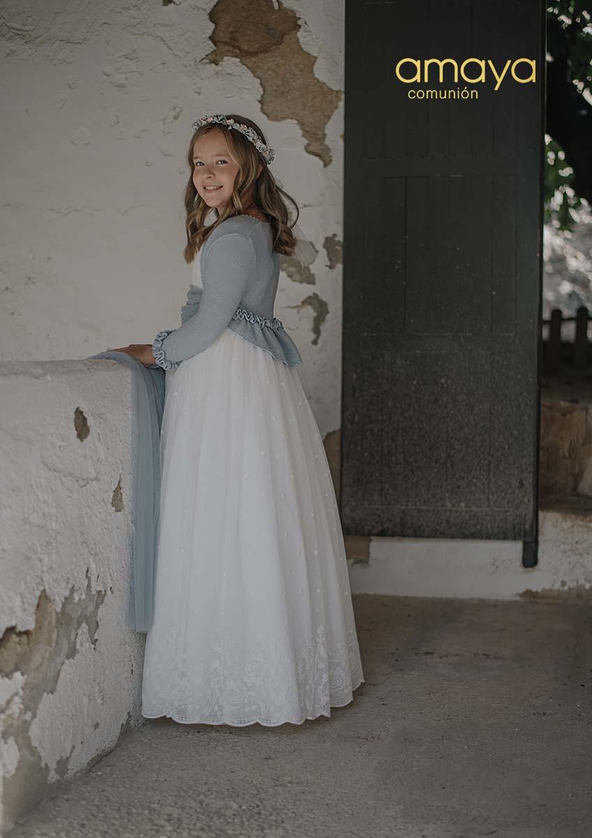 Bolero de ceremonia y comunión AMAYA modelo 190484H tricot