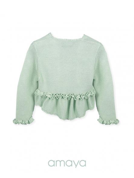 Bolero de ceremonia y comunión AMAYA modelo 190484H tricot  [5]