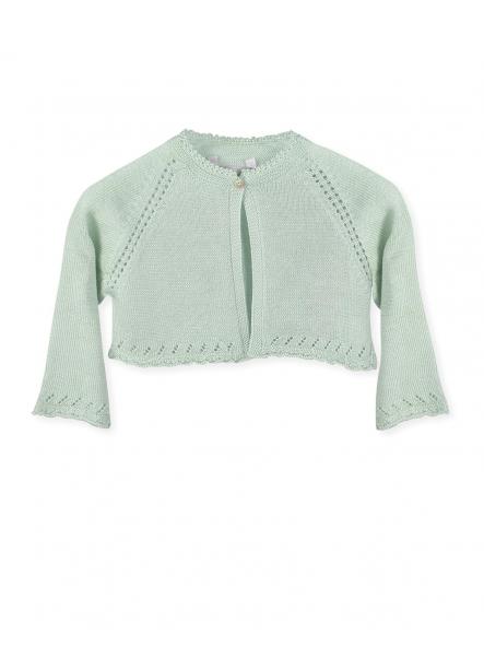 Bolero de ceremonia y comunión AMAYA modelo 190485H tricot  [0]