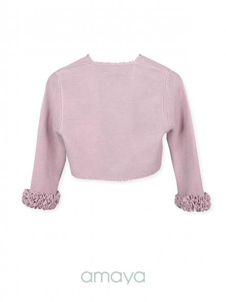 Bolero de ceremonia y comunión AMAYA modelo 190482H tricot  [1]