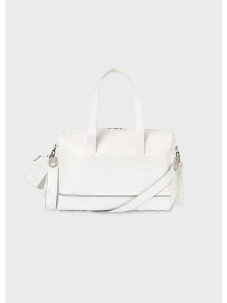 Bolso de maternidad grande MAYORAL lunares con portachupete [1]