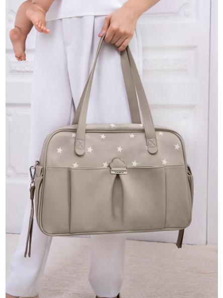 Bolso de maternidad grande MAYORAL estrellas topo [0]