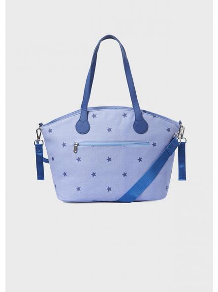 Bolso maternidad MAYORAL estrellas y oso azul 19279 [2]