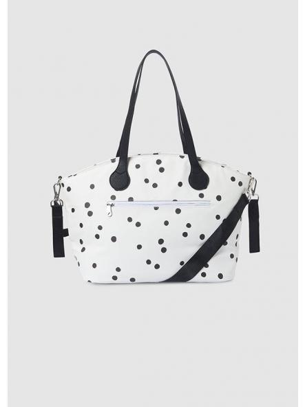 Bolso maternidad MAYORAL topos y oso negro 19279 [2]