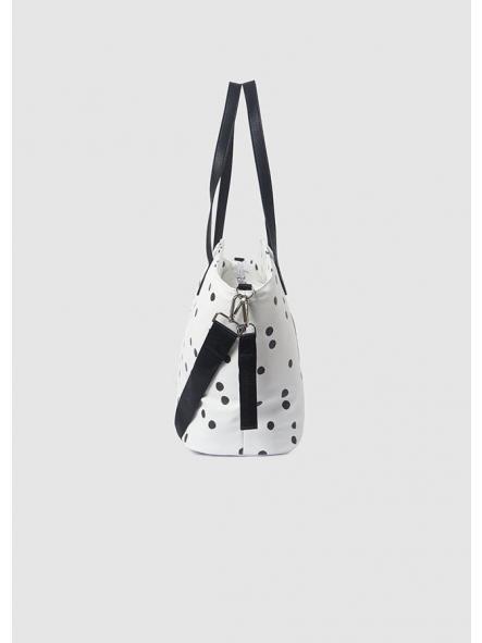Bolso maternidad MAYORAL topos y oso negro 19279 [3]