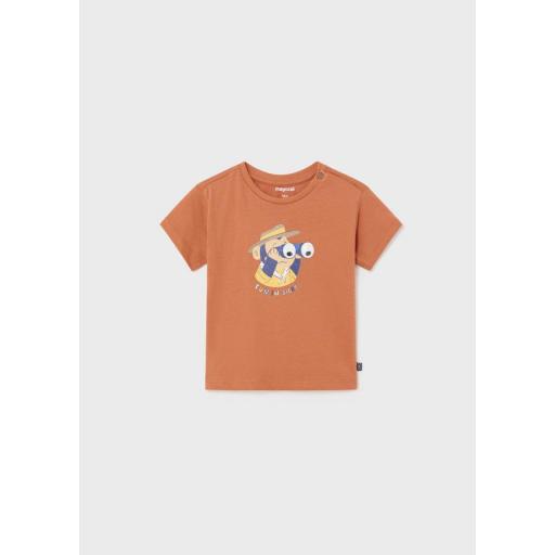 Camiseta manga corta bebe niño MAYORAL primaticos 1018