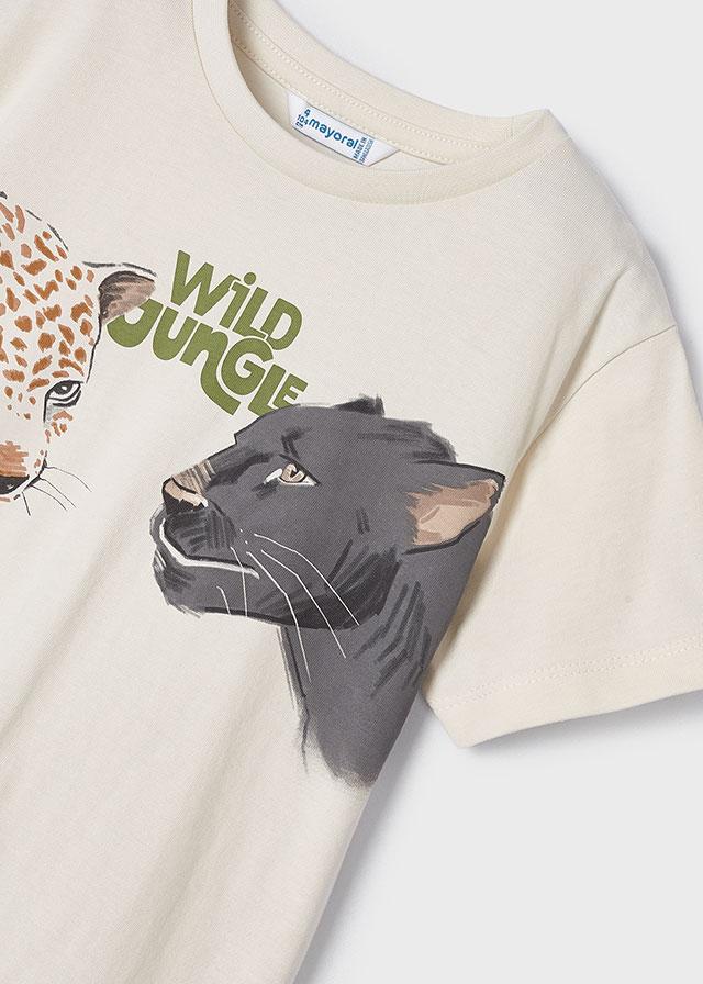 Camiseta manga corta niño animales, Mayoral, Correos Market