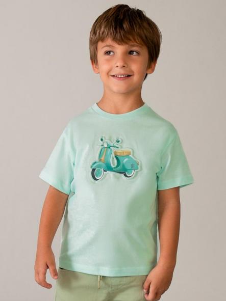 Camiseta de manga corta niño MAYORAL vespa 26-03059-025