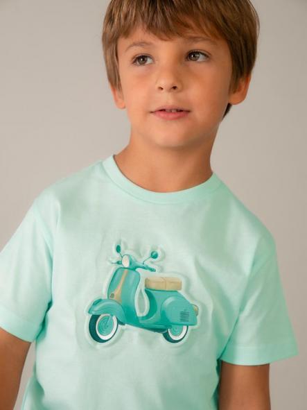 Camiseta de manga corta niño MAYORAL vespa 26-03059-025 [1]