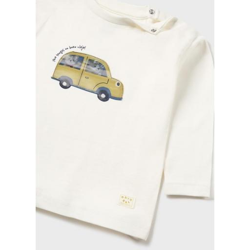 Camiseta de manga larga bebe niño MAYORAL lenticular "coche" [2]