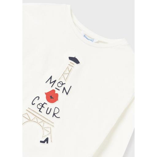 Camiseta manga larga niña juvenil MAYORAL "Paris" [3]