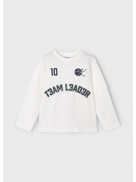 Camiseta de manga larga niño MAYORAL team leader 4075 [1]