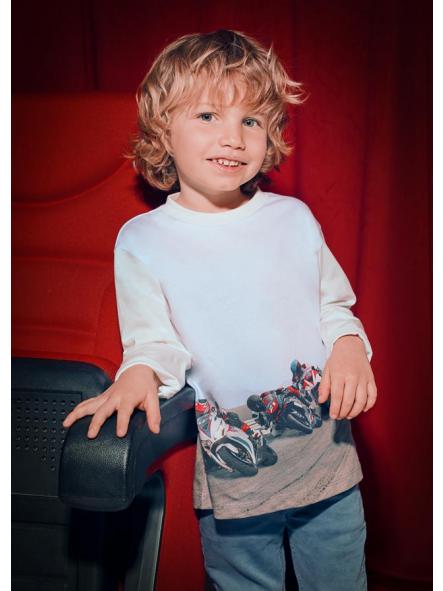 Camiseta de manga larga niño MAYORAL motos 4094