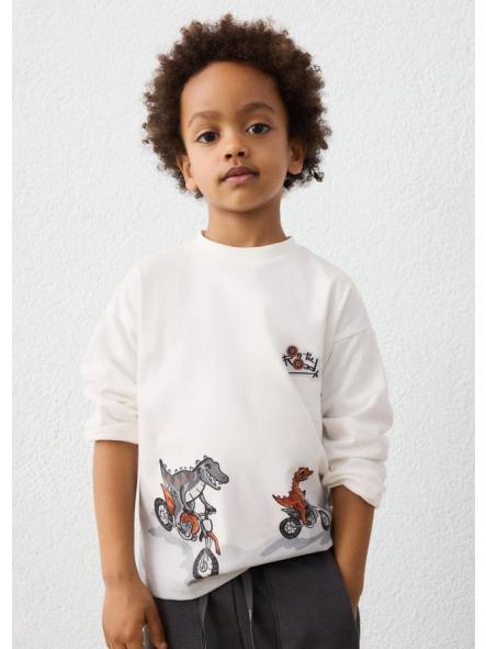 Camiseta de manga larga niño MAYORAL motos y codrilos 16-04011-021 [1]