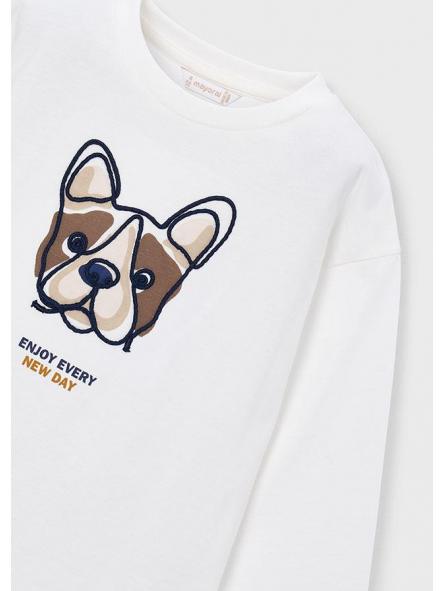Camiseta de manga larga niño MAYORAL perro 16-04022-068 [2]