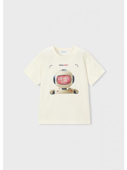 Camiseta de manga corta niño MAYORAL lenticular robot 26-03065-039 [2]