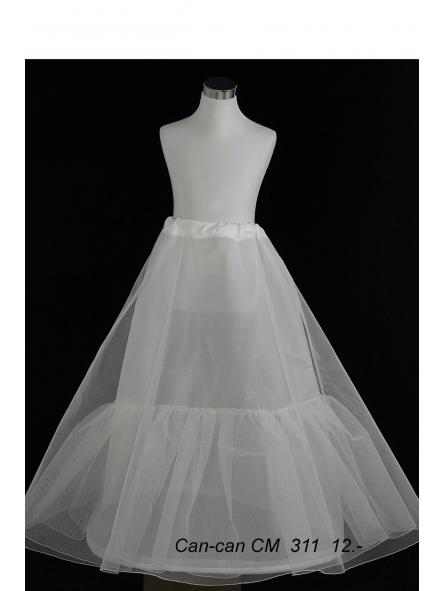 Cancan de niña con aro y tul [0]