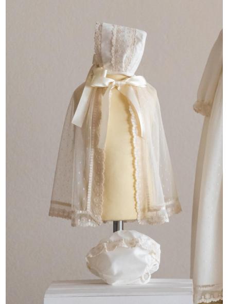 Jesusito de bautizo bebe EVA MARTINEZ con braguita tul bordado 10011BG [2]
