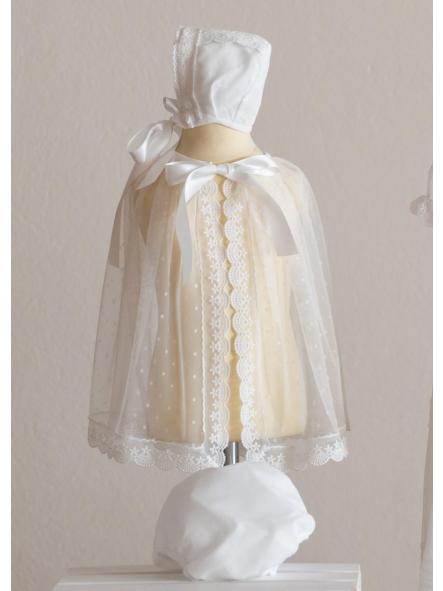 Jesusito bautizo bebe EVA MARTINEZ con braguita tul plumeti 20011BG [2]