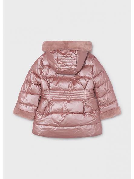 Chaquetón para niña MAYORAL metalizado rosado 16-04422-042 [1]