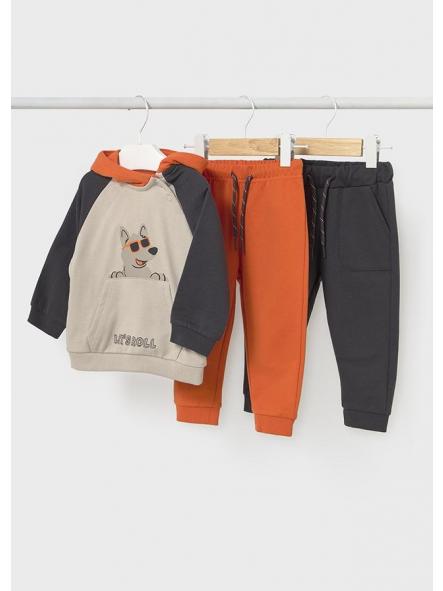 Chandal de dos pantalónes bebe niño MAYORAL perrito 2835