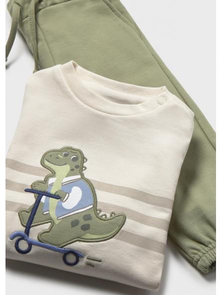 Chándal de bebe niño MAYORAL dos pantalones cocodrilo 16-02831-023 [5]