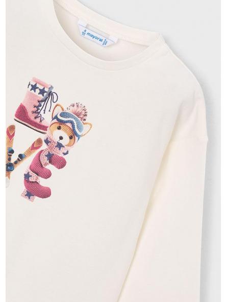 Chandal de tres piezas de niña MAYORAL con camiseta 16-04815-073 [4]