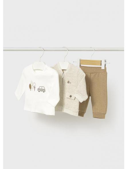 Chándal de tres piezas bebe niño MAYORAL newborn camiseta coche 2622 [2]