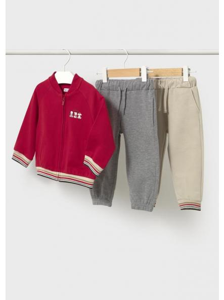 Chándal de bebe niño MAYORAL dos pantalones canguro 16-02835-050 [2]