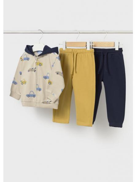 Chándal de bebe niño MAYORAL dos pantalones coches 16-02836-012 [2]