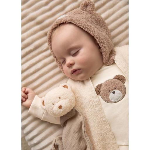 Chandal de tres piezas bebe niño MAYORAL newborn con chaleco borreguito