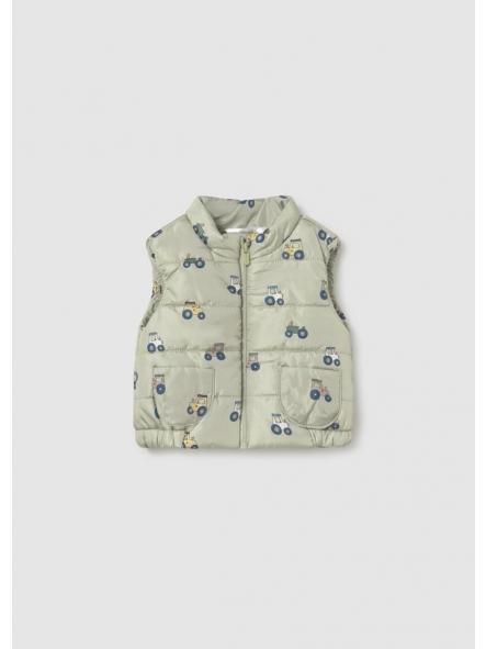 Chándal con chaleco bebe niño MAYORAL newborn "tractores" 16-02683-068 [1]