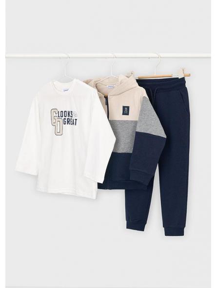 Chandal de tres piezas de niño MAYORAL con camiseta 16-04808-024 [1]